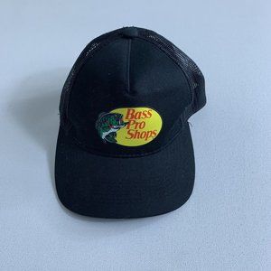 Bass‎ Pro Shops Hat Cap Snap Back Mesh Trucker One Size Adjustable Fishing Fish